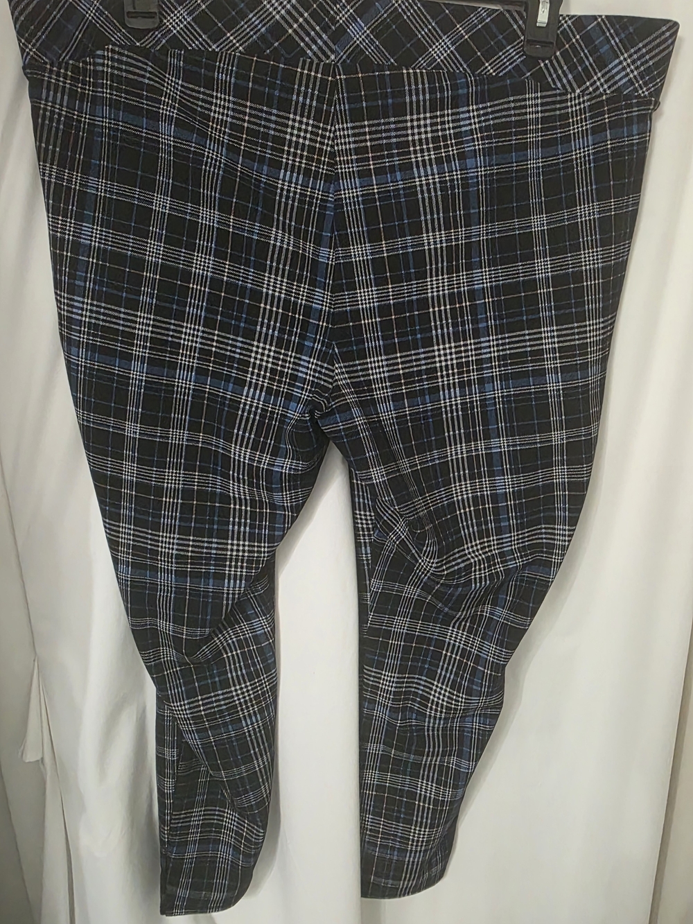 Torrid Black and Blue Plaid PONTE 3x